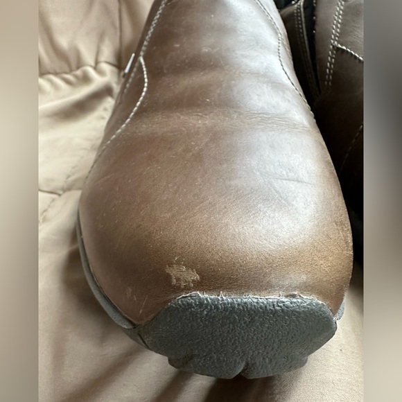 Merrell Jungle Moc Waterproof Arctic Grip - US 10 - Boulder color leather - Picture 4 of 5